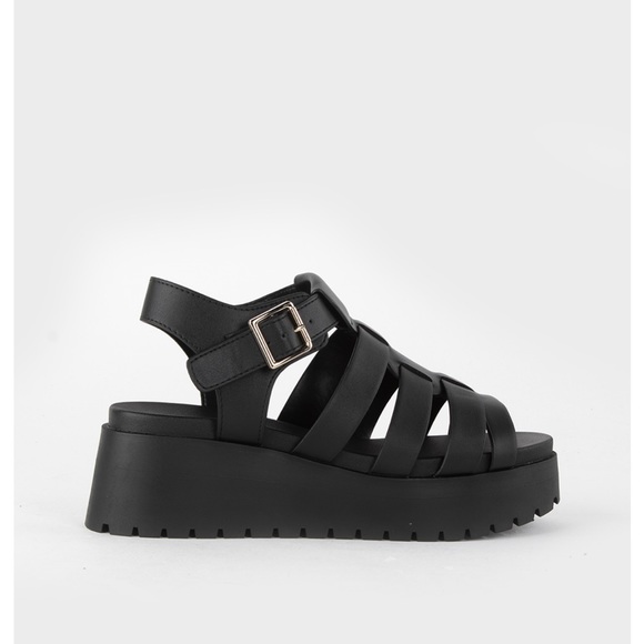 SODA Fisherman Womens Flatform Sandals - Picture 3 of 5